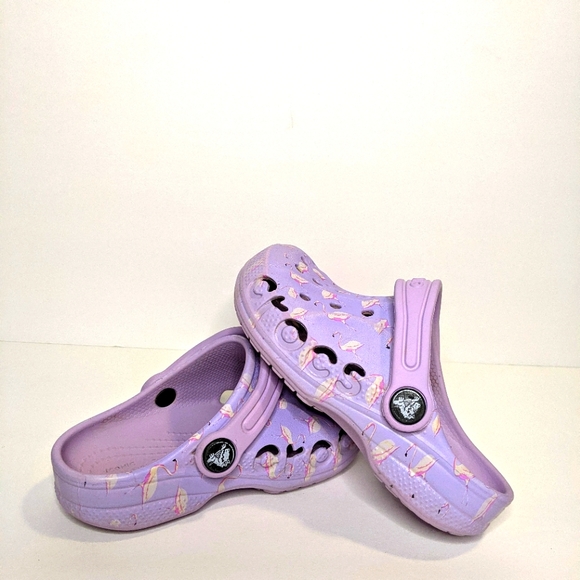 Crocs Flamingo Shoes Kids Shoes Clogs - Picture 2 of 6